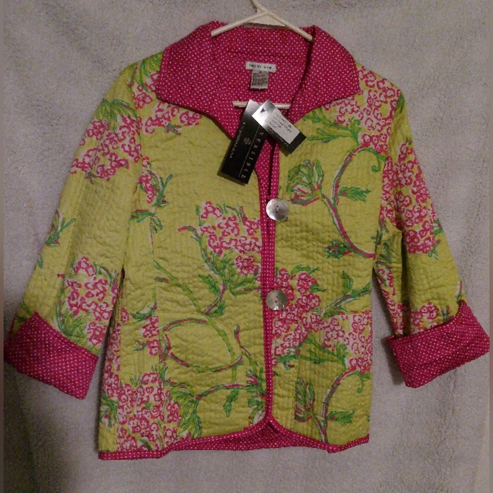 Patty Kim Reversible Quilted Jacket